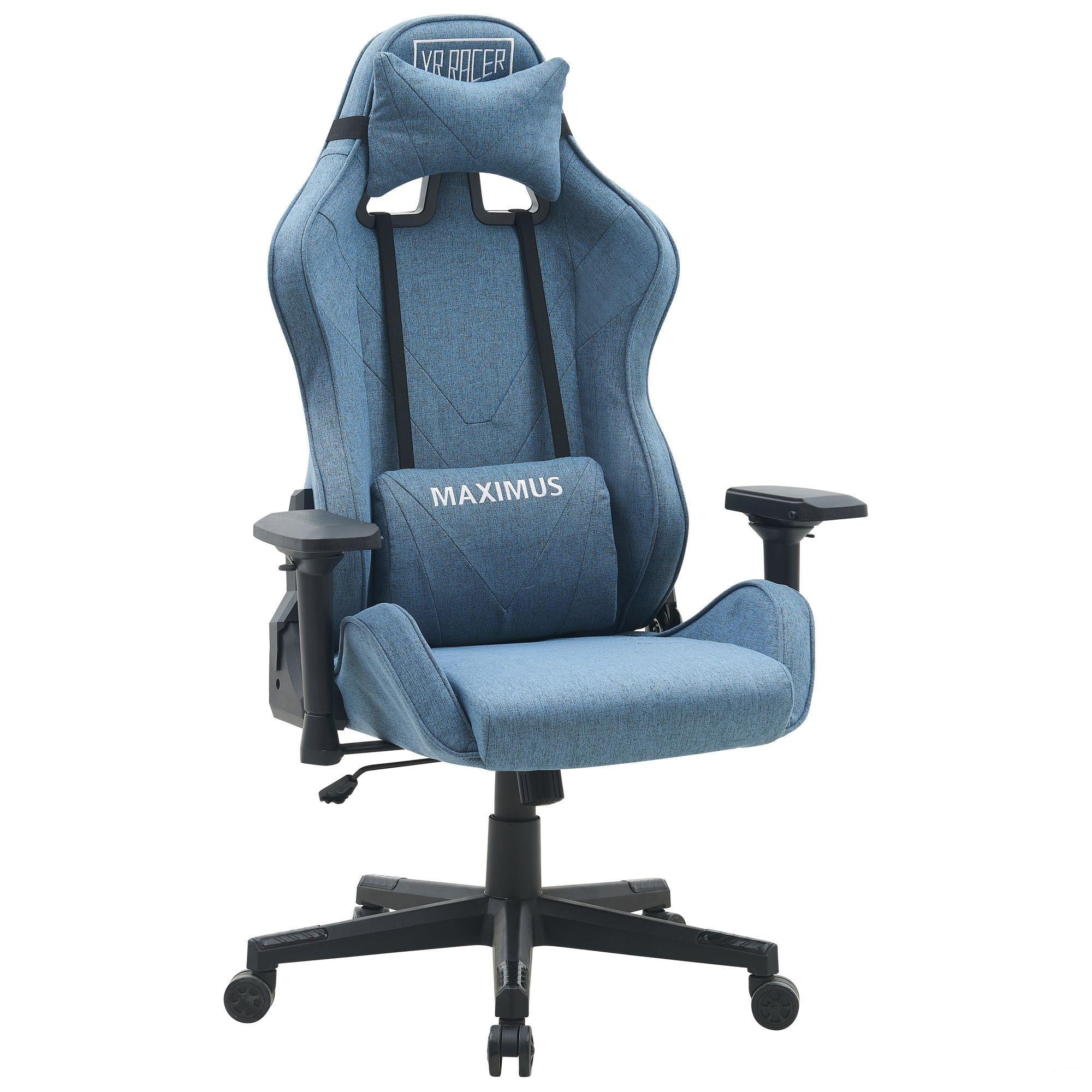 Крісло AMF VR Racer Textile Maximus тканина Синій/Чорний (555431)