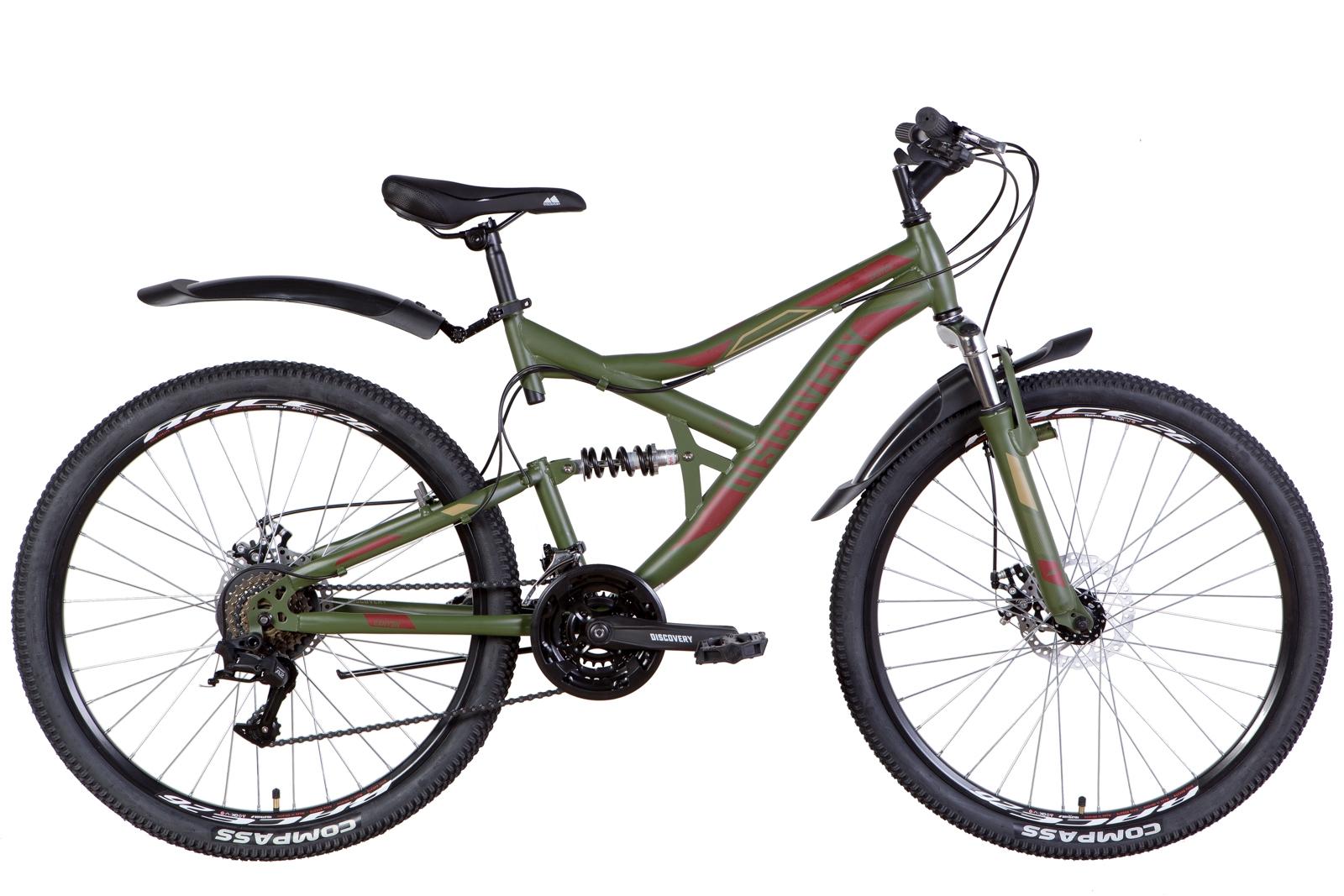 Велосипед Discovery CANYON AM2 DD 26" 2022 Хакі