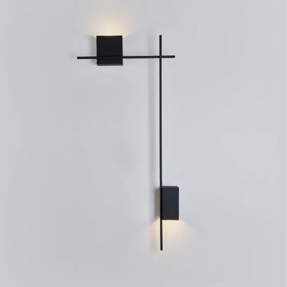 Бра угловое 60х120 см Черный (WJ 020/2 BK)