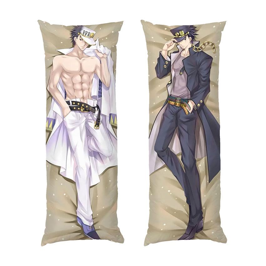 Подушка дакимакура JoJo’s Bizarre Adventure Jotaro Kujo 2 габардин 180х60 см (112358-4)