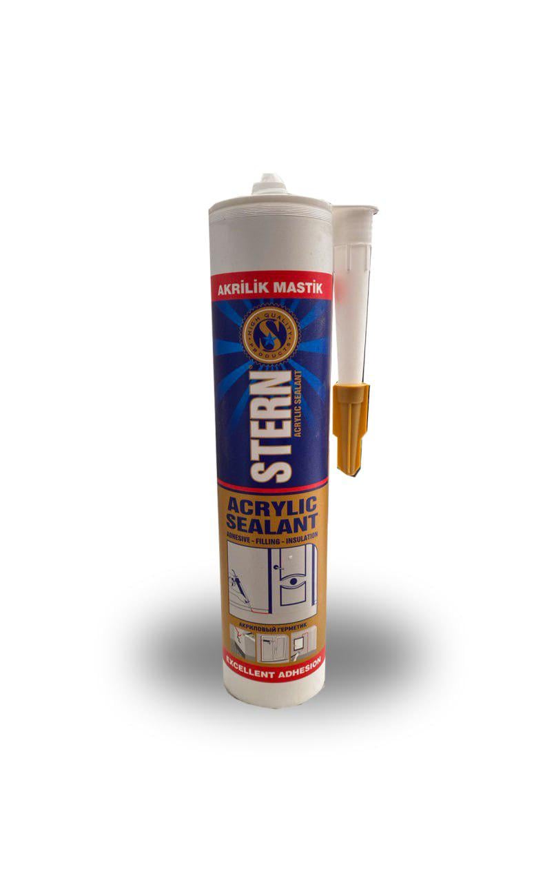 Герметик акриловый Stern 310 мл Белый (28716227)