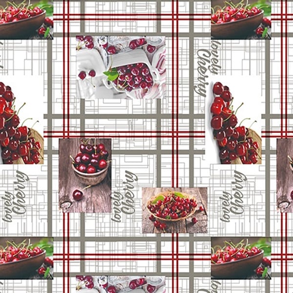 Клеенка ПВХ Stenson в рулоне на нетканой основе 1,37х25 м (MA-2963)