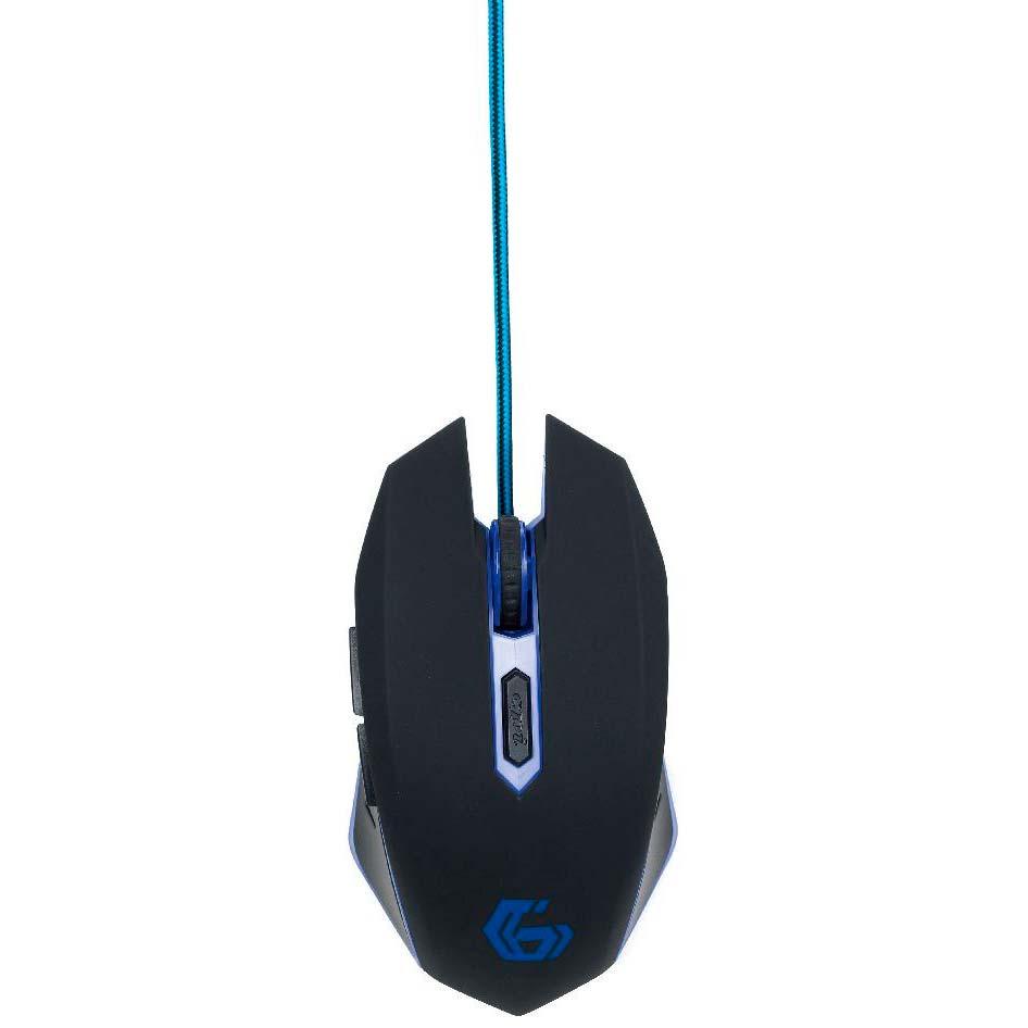 Компьютерная мышка проводная Gembird MUSG-001-B с подсветкой Blue (26450271)