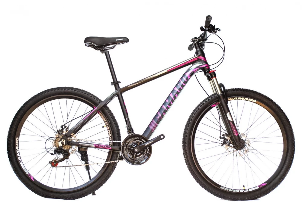 Велосипед Camaro Blaze 27,5" 19" 2021 Черно-розовый (366447)
