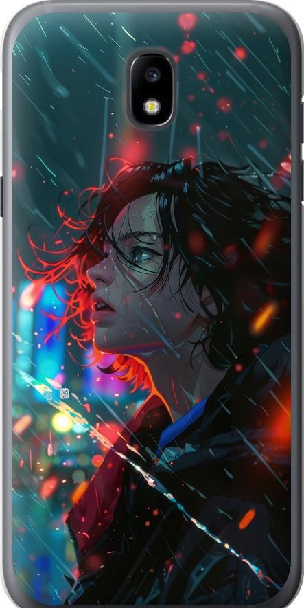 Чехол на Samsung Galaxy J5 J530 (2017) Ночные огни (6096u-795-42517)
