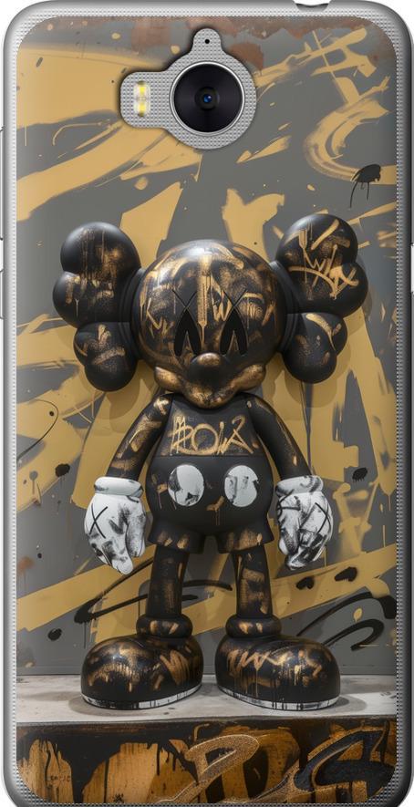 Чехол на Huawei Y5 2017 Bronze kaws (6097t-992-42517)