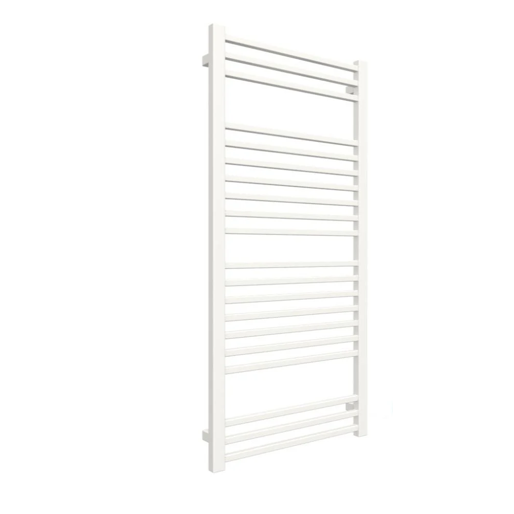 Полотенцесушитель комбинированный Terma Bone ТЭН One с вентилем Unico 1260x500 мм White Mat (893)