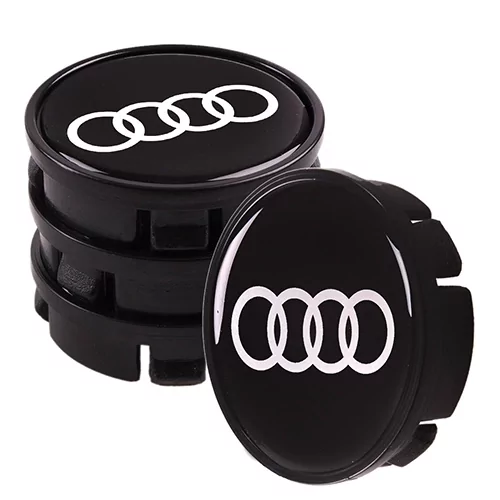 Заглушка колесного диска для AUDI 69x65 4 шт. Серый