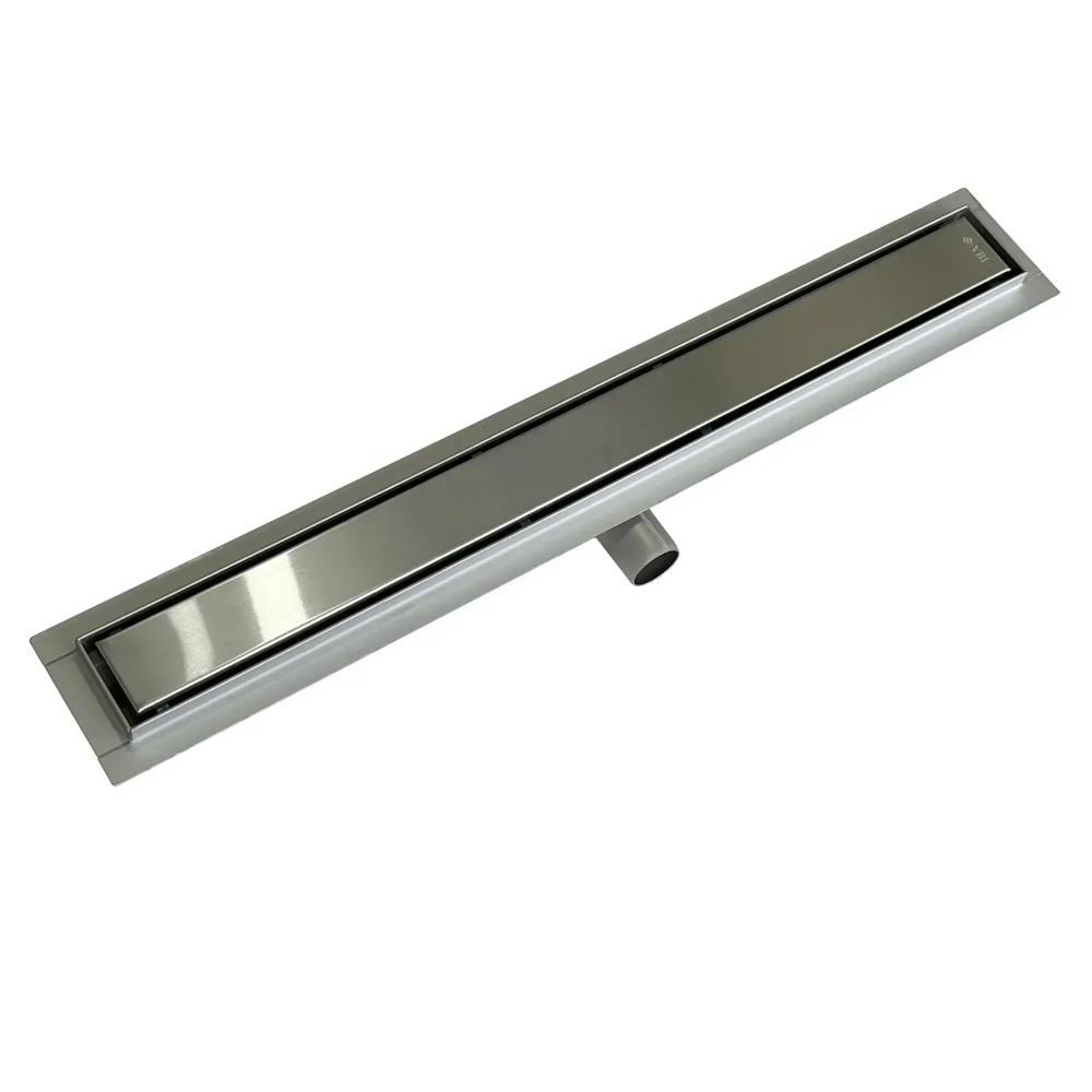 Трап для душа VBI Kent 800х110 линейный нержавеющая сталь 2в1 Хром (VBI-060308C)