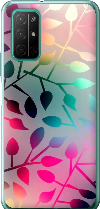 Чехол на Huawei Honor 30S Листья (2235u-1897-42517)