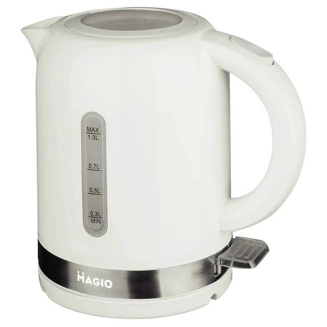 Чайник электрический Magio MG-110 1 л White (iz14232)