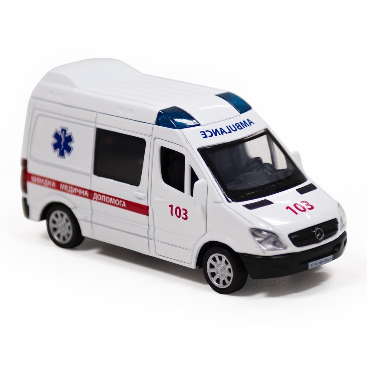 Автомодель игрушечная детская MERCEDES-BENZ SPRINTER - фото 10