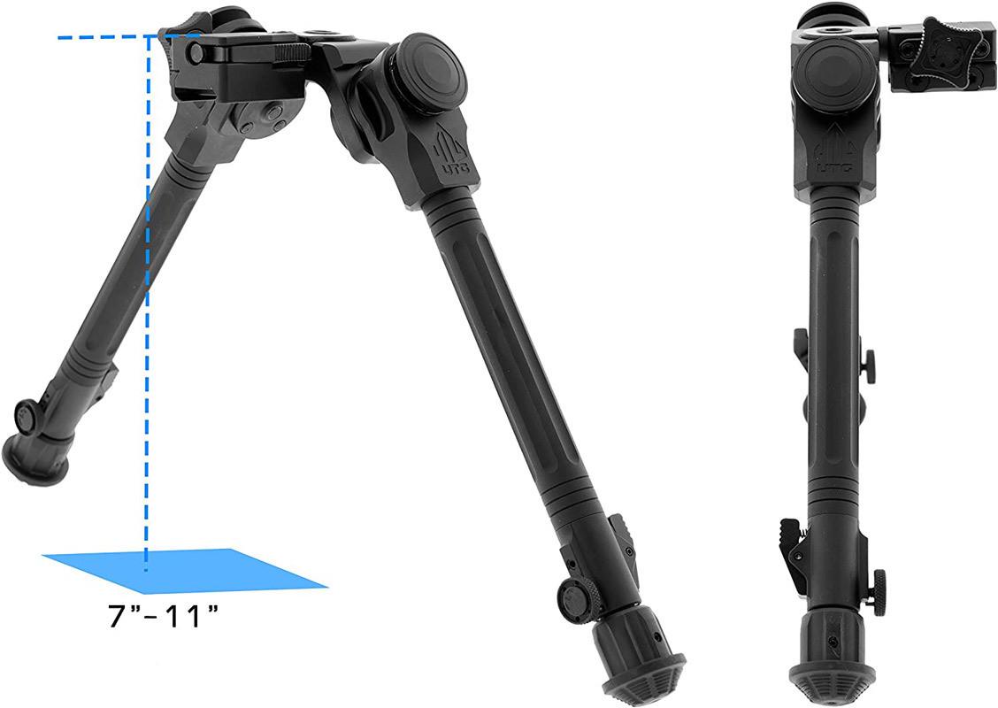 Сошки Leapers UTG Over Bore Picatinny 18-28 cм - фото 2 Сошки Leapers UTG Over Bore Picatinny 18-28 cм - фото 2