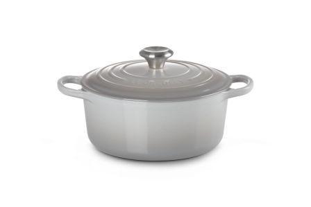 Kаструля Le Creuset Evolution 4,2 л чавунна з кришкою Gray (21177245412430)