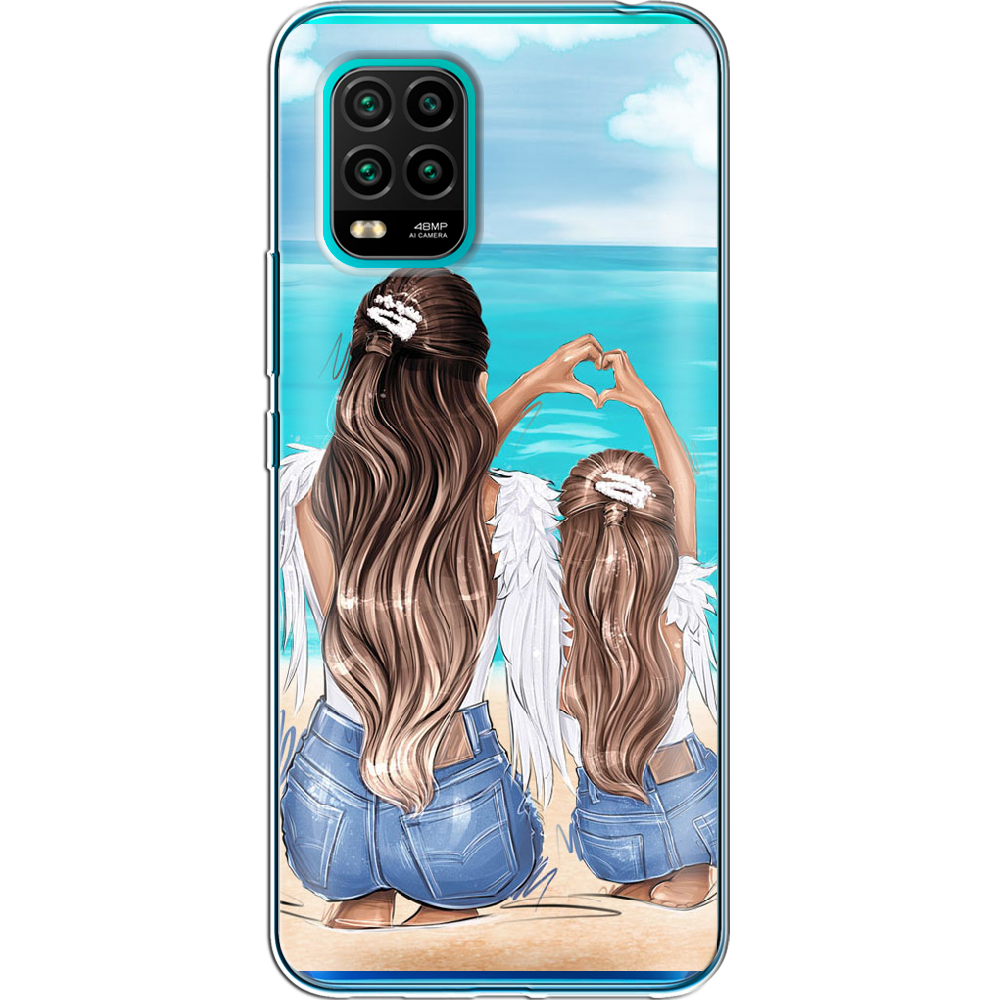 Чохол Boxface Xiaomi Mi 10 Lite Family Vacation Прозорий силікон (39438-up2380-39438)