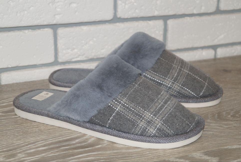 Тапочки комнатные Vladimir р. 44/45 27 см Серый (30683-4445)