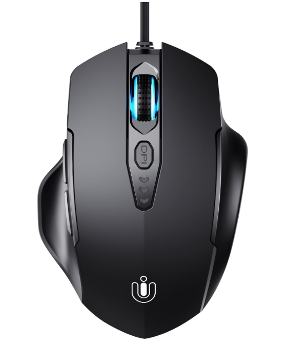 Игровая проводная мышь Uineer USB-A 7200 DPI 6 кнопок/программированные клавиши/регулировка DPI/кабель 1,5 м (3162923348)