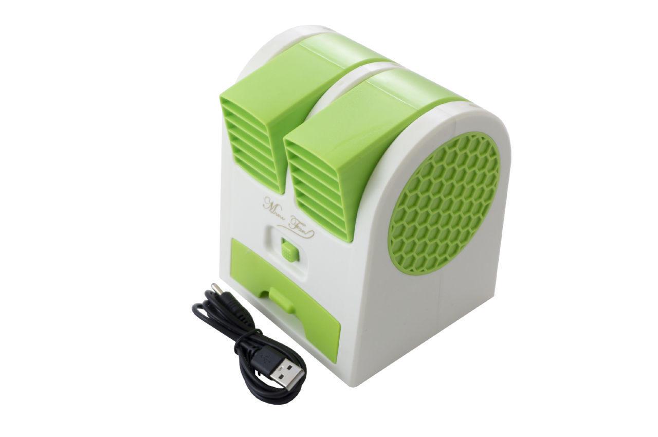 Вентилятор та освіжувач повітря Mini Fan MY-0199 Зелений (381122023) Вентилятор та освіжувач повітря Mini Fan MY-0199 Зелений (381122023)