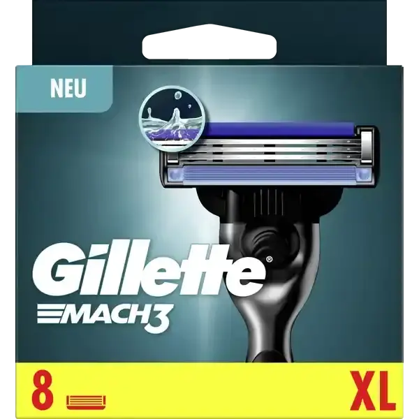 Лезвия для бритья Gillette Mach3 8 шт. (LQBBBJ)