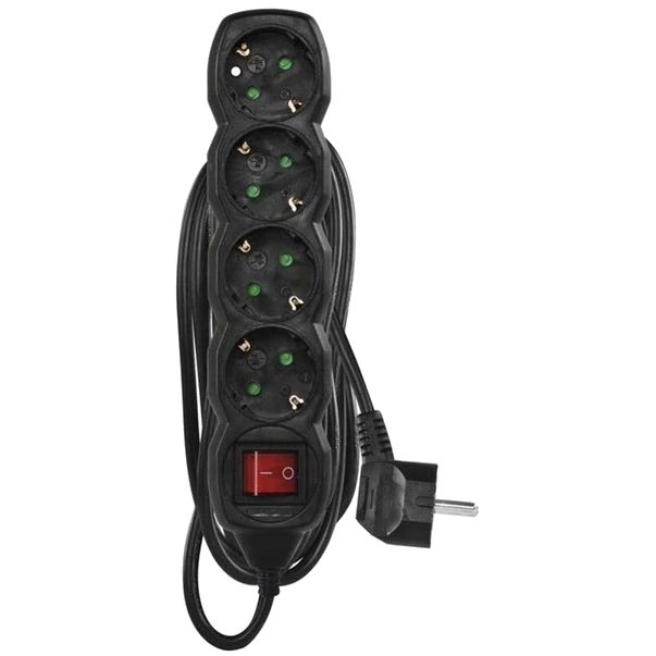 Подовжувач мережевий EMOS PC1425R 4 розетки 5 м (2983440813)