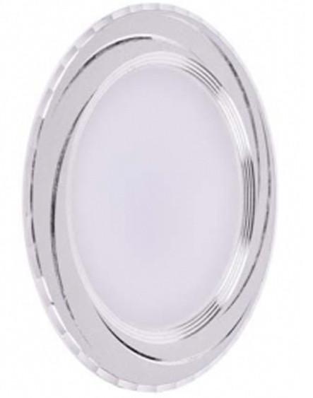 Точковий світильник врізний Feron 4931 AL777 5W 4000K Срібний IP20 (09136)