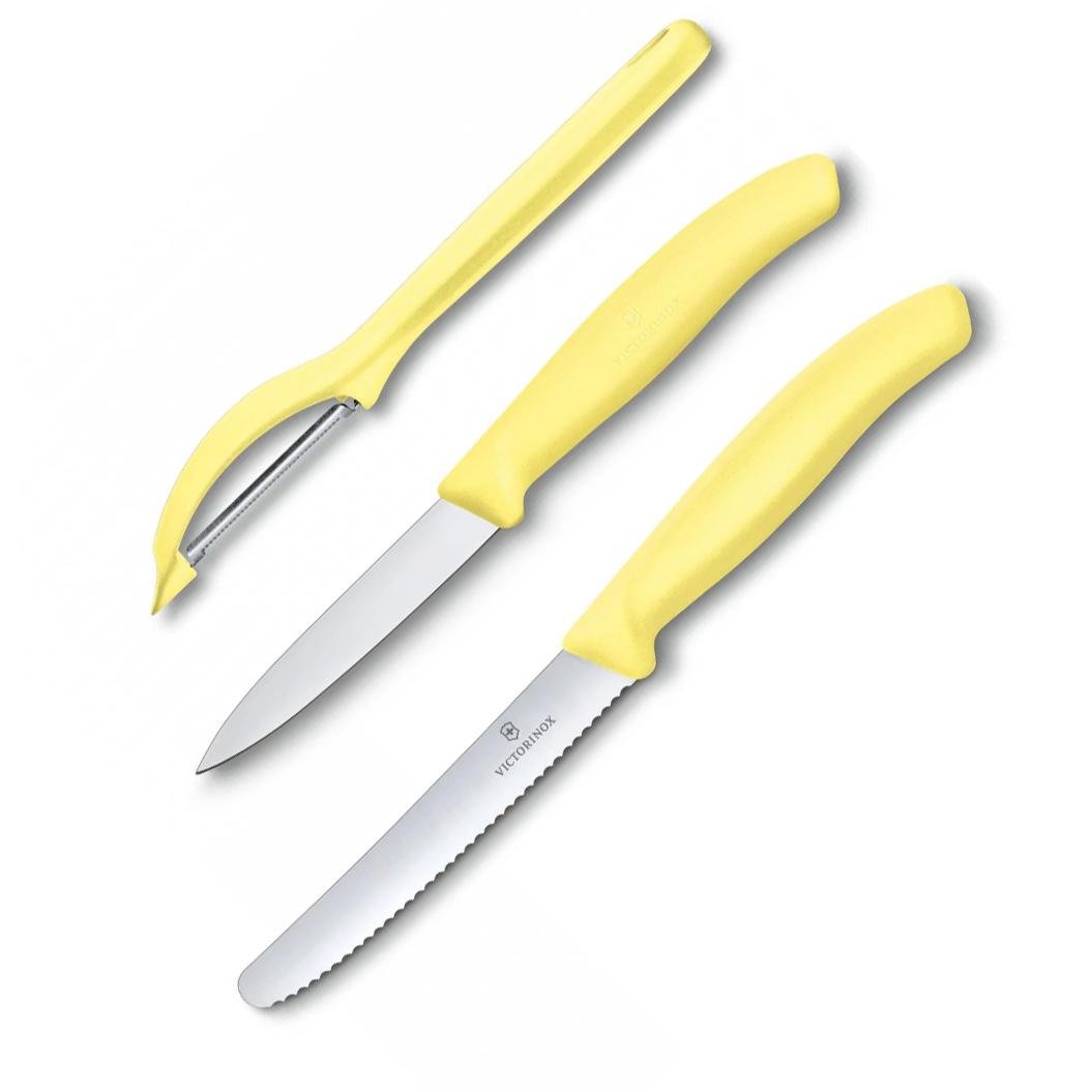 Набір кухонний Victorinox Swiss Classic Paring Set 3 шт. Жовтий (58-79-Vx67116.31L82)