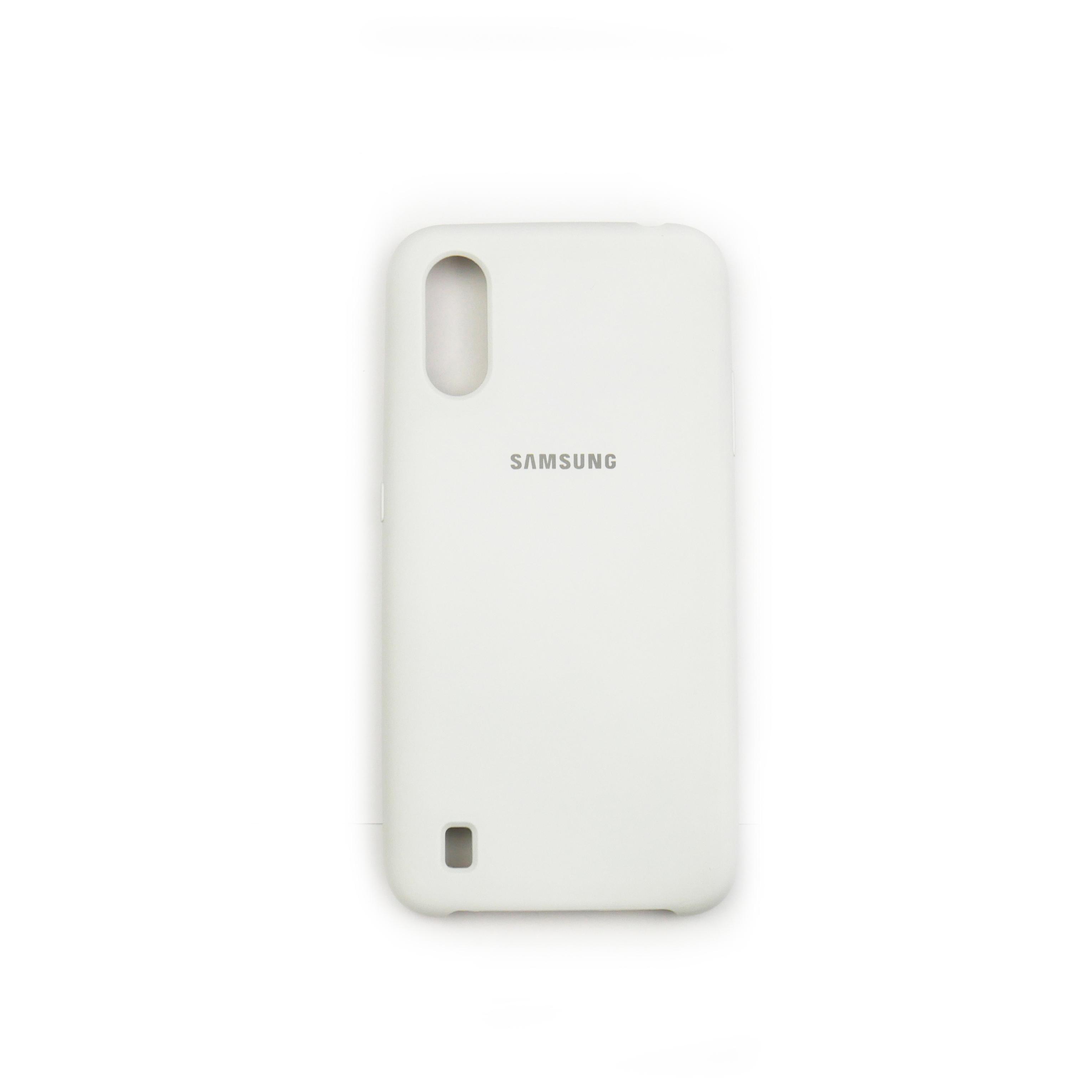 Чехол Jelly Silicone Case Samsung A01 White (9)