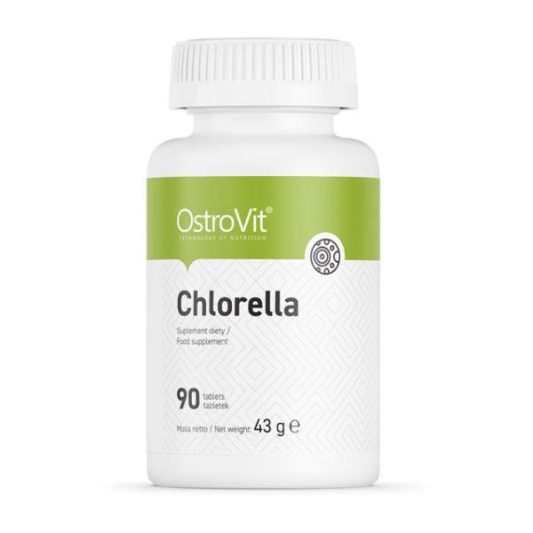 Натуральна добавка для спорту OstroVit Chlorella 90 Tabs