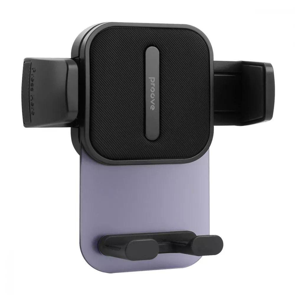 Автомобільний тримач Proove Crystal Clamp Air Outlet Car Mount Black - фото 5