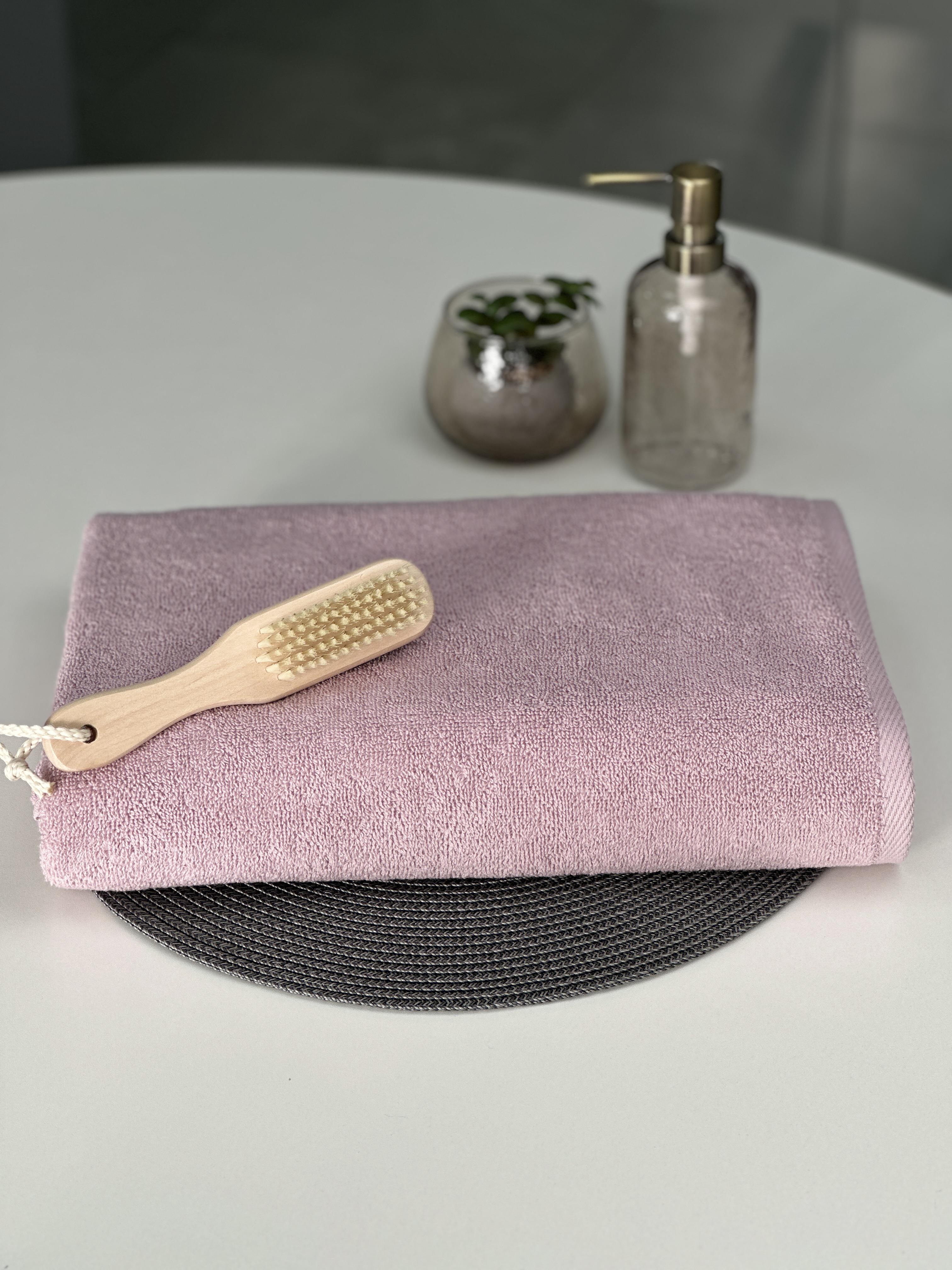 Рушник махровий Pastel 70x140 см 100% бавовна 500 г/м2 Пудровий (15306822) - фото 1 Рушник махровий Pastel 70x140 см 100% бавовна 500 г/м2 Пудровий (15306822) - фото 1