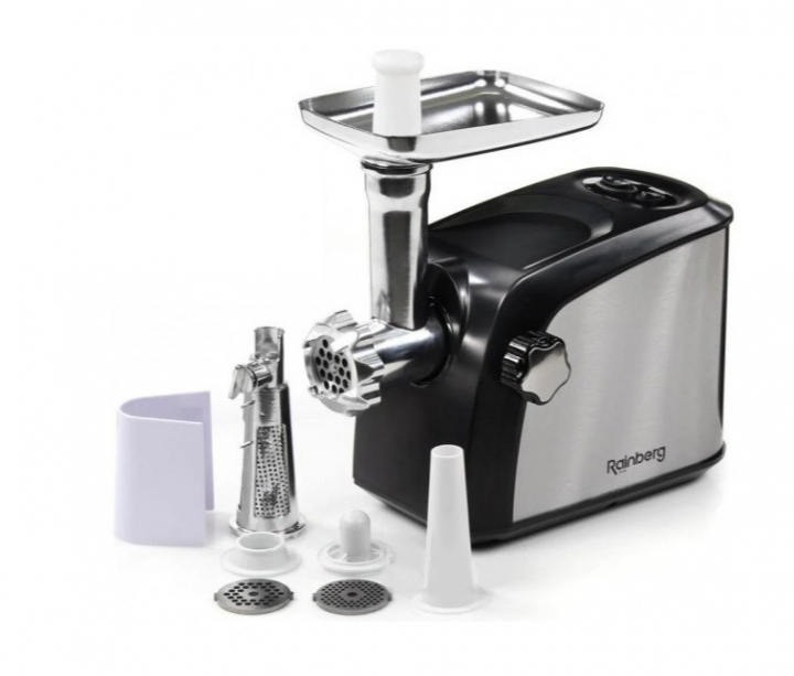 Мясорубка с соковыжималкой Rainberg RG 673 Black