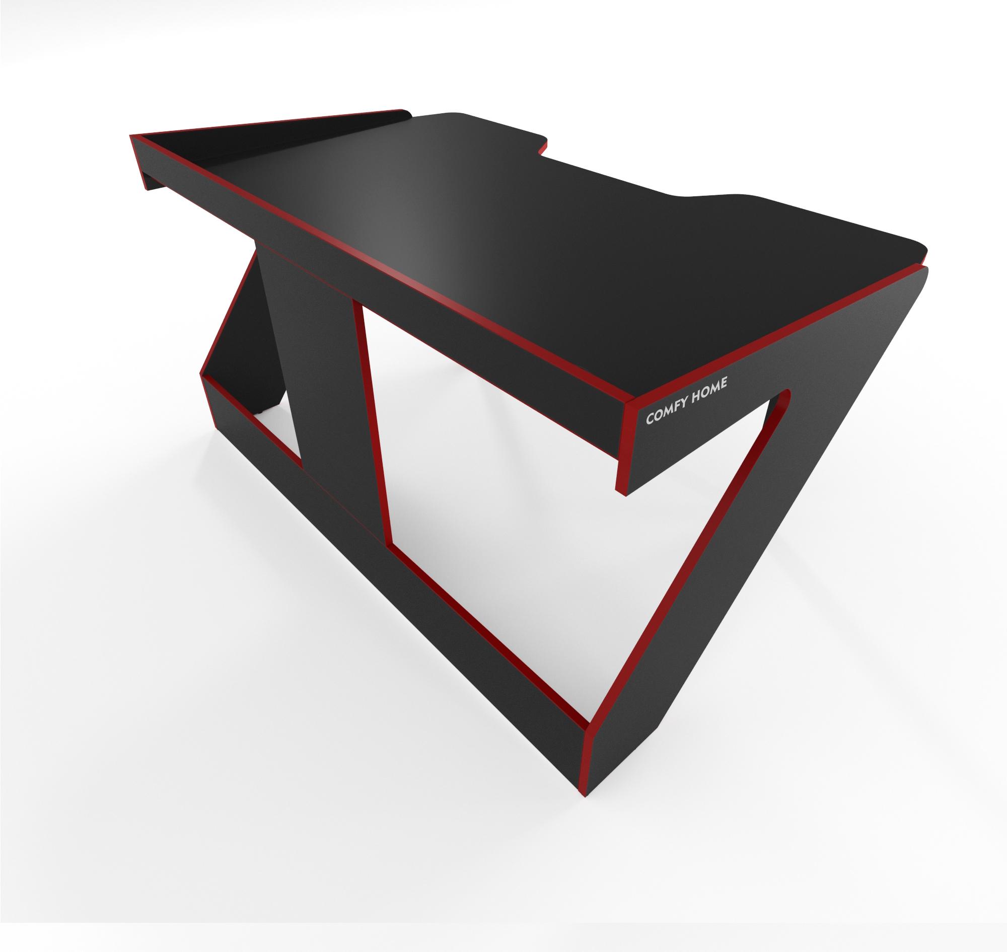 Стол геймерский Zeus Comfy-Home Kronika ламинированный ДСП/металл Черный/Красный - фото 3 Стол геймерский Zeus Comfy-Home Kronika ламинированный ДСП/металл Черный/Красный - фото 3