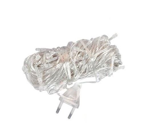 Новогодняя гирлянда 8 режимов свечения 100 LED 10 м Цветная (H296)