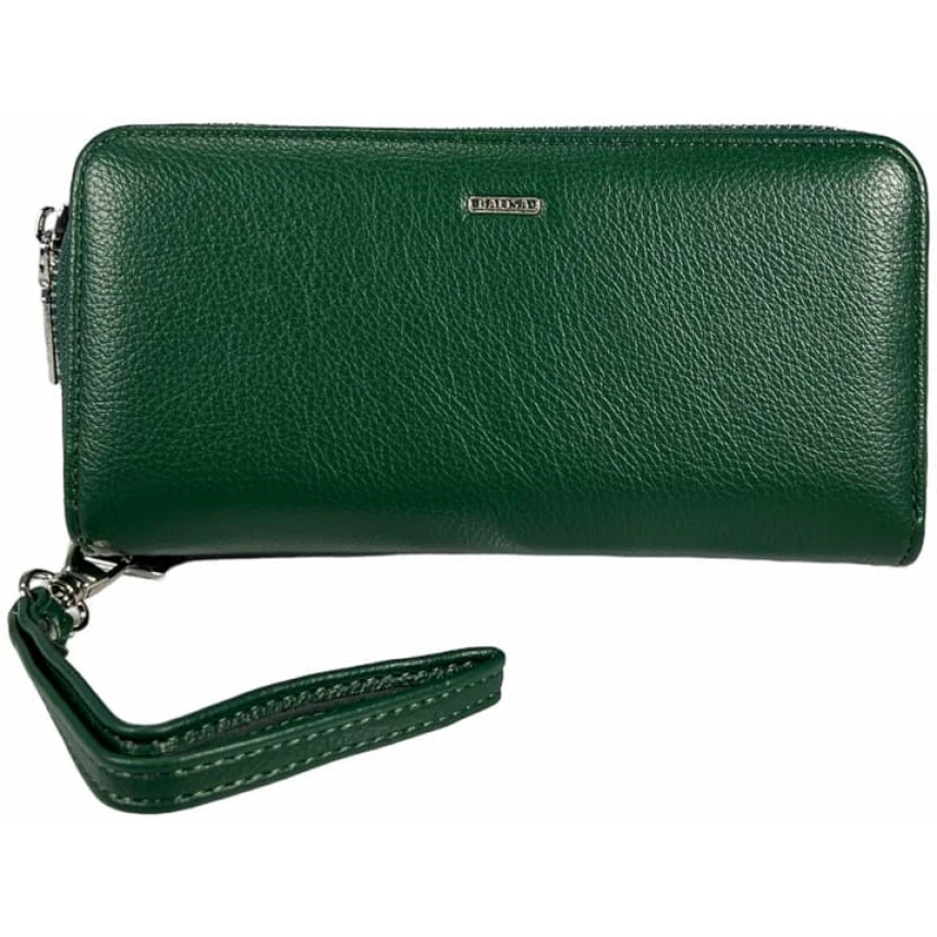 Кошелек женский на молнии Зеленый (7407-5)