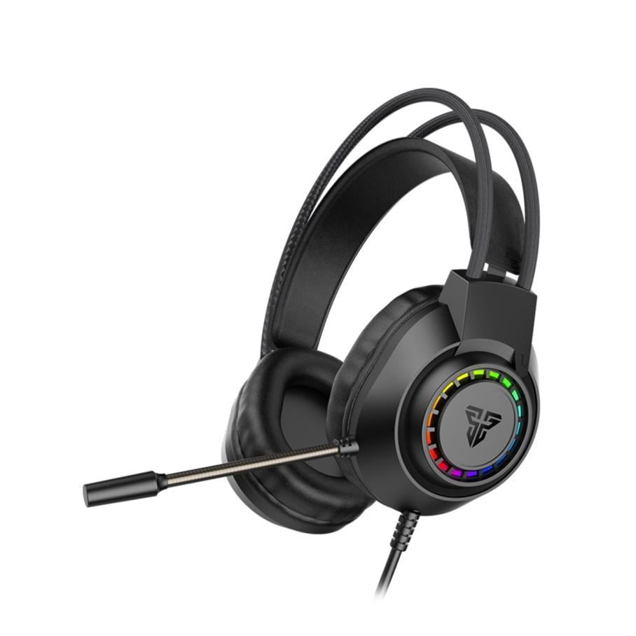 Наушники игровые Fantech HQ55 Portal драйверы 50 мм 110дБ RGB кольцевая подсветка 2×AUX 3,5 мм + USB 247,5 г (36322994) Наушники игровые Fantech HQ55 Portal драйверы 50 мм 110дБ RGB кольцевая подсветка 2×AUX 3,5 мм + USB 247,5 г (36322994)