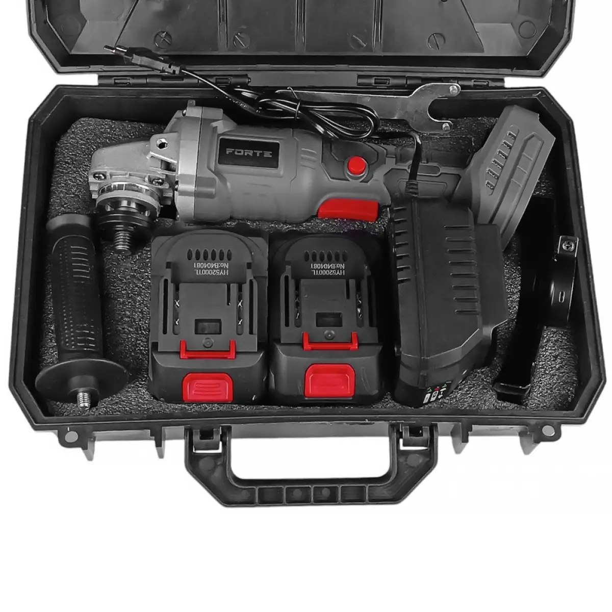 Шліфмашина кутова акумуляторна AG 21-125BC Forte (136424) - фото 6 Шліфмашина кутова акумуляторна AG 21-125BC Forte (136424) - фото 6