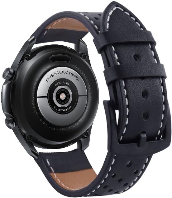 Ремешок кожаный Classico для Galaxy Watch 3 45 мм Black (16874)
