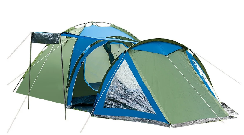 Палатка PRESTO Soliter 4 местная Сине-зеленый