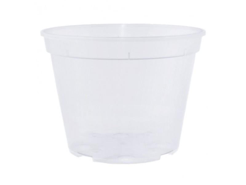 Горщик для орхідеї дренажний Алеана 1,06 л 14 см Прозорий (СГ040226)