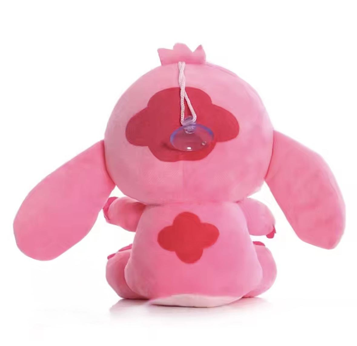 Іграшка дитяча м'яка Wuke плюшевий Ангел Ліло і Стіч мультфільм Рожевий - фото 4
