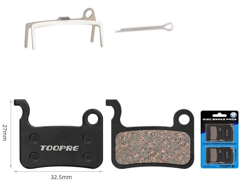 Гальма велосипедні Toopre TP-01D 27х32,5 мм 2 пари 4 шт. (8098) - фото 2