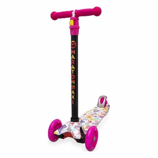 Самокат Maraton Maxi-G Бабочки (Аopt.roliki2_89) Самокат Maraton Maxi-G Бабочки (Аopt.roliki2_89)