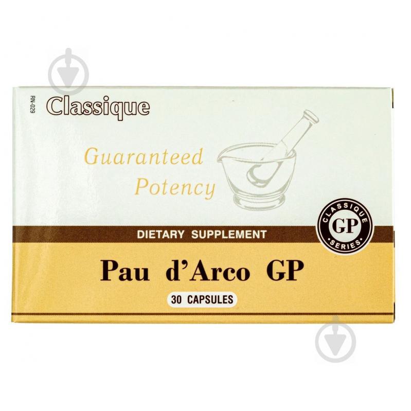 Витамины Pau d'Arco GP Santegra для иммунитета 30 капсул