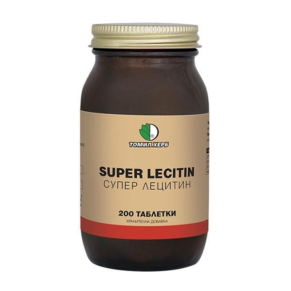 Лецитин Tomil Herb Super Lecitin 550мг 200 таб. (000024741)