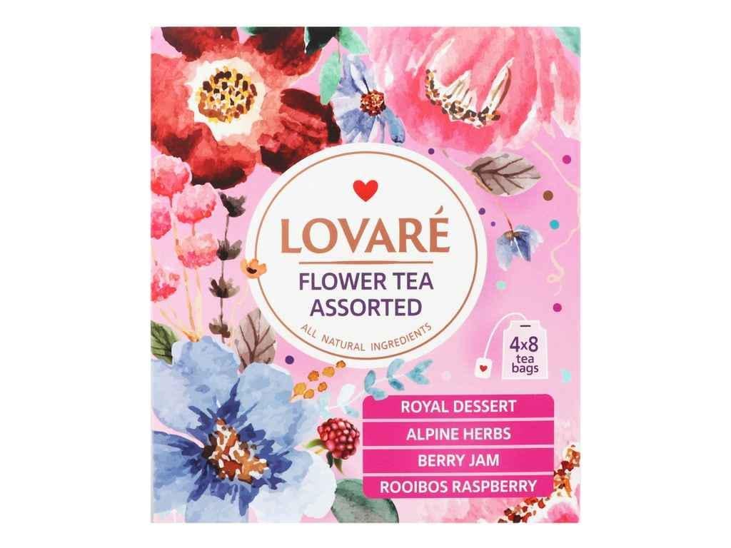 Чай Lovare цветок Цветочный ассорти 32 пакетика (845651)