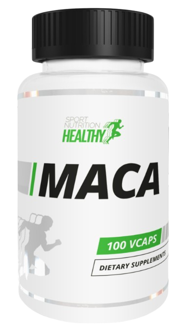 Добавка Маку перуанская MST Healthy Maca 500 мг 100 вегетарианских капсул