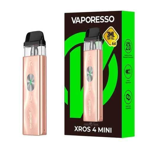 Pod-система Vaporesso XROS 4 Mini Champagne Gold (18883) - фото 2