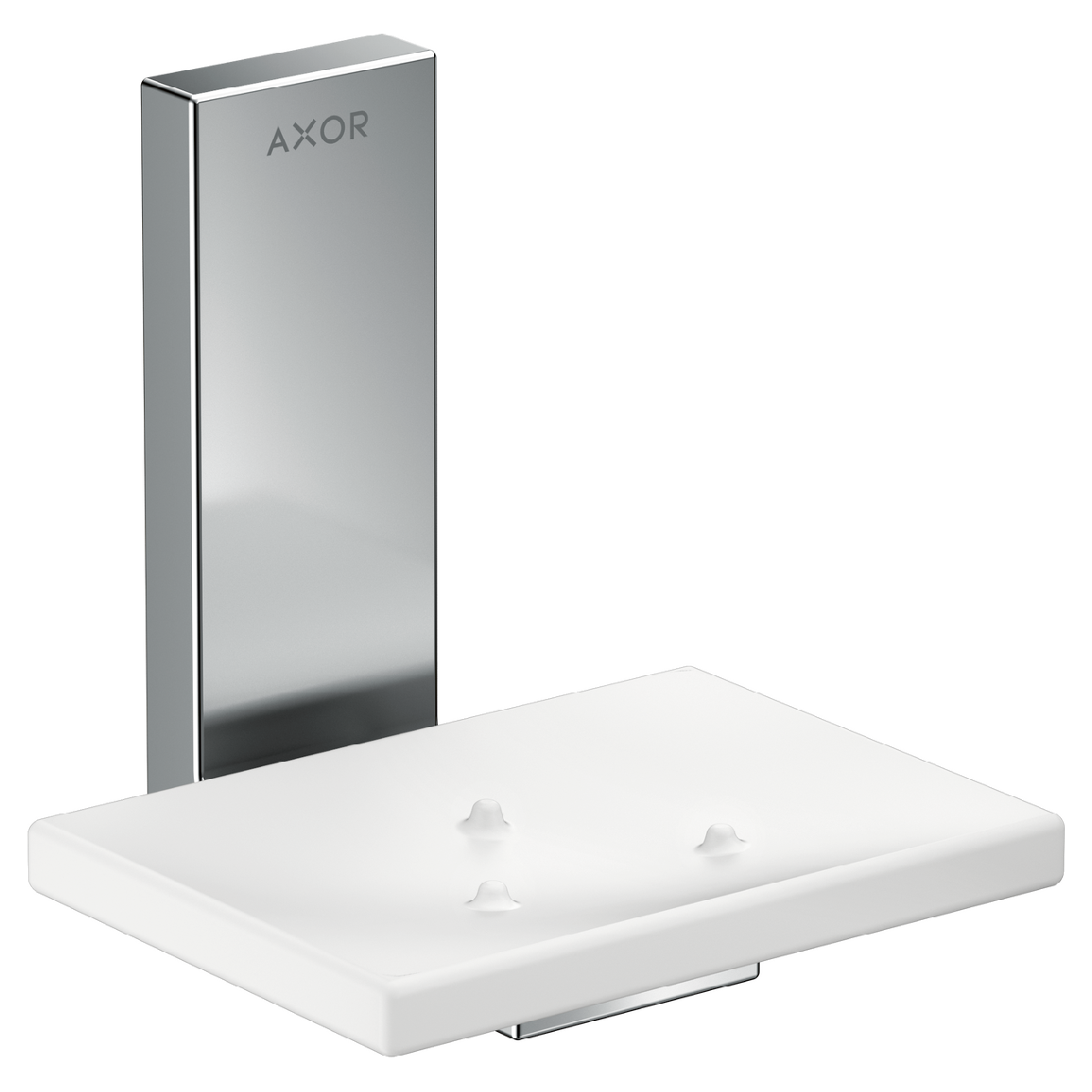 Мыльница Axor Universal Rectangular настенное стекло Хром (42605000)