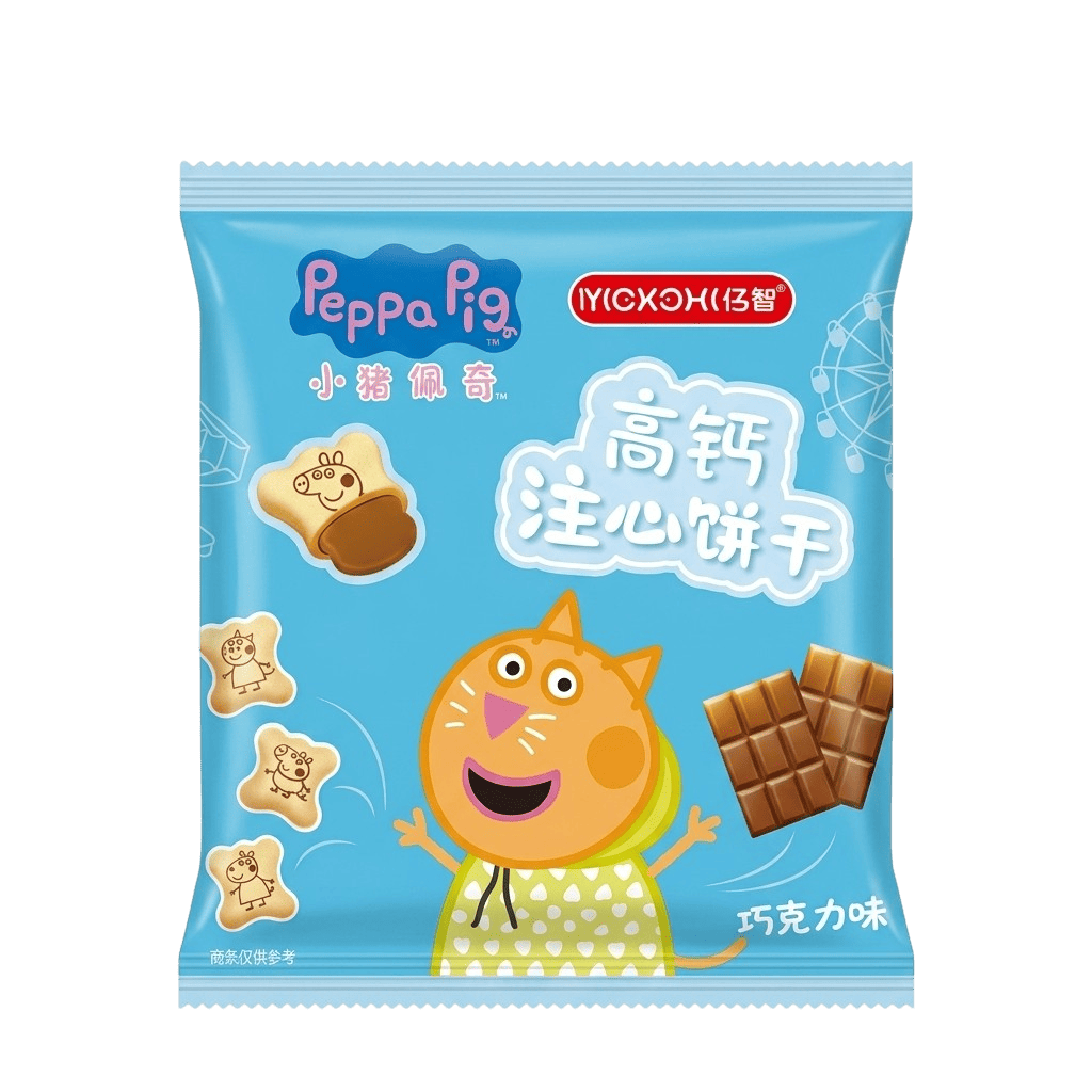 Печенье с кальцием Yizhi Biscuit Peppa Pig Chocolate Flavor (3057160120)
