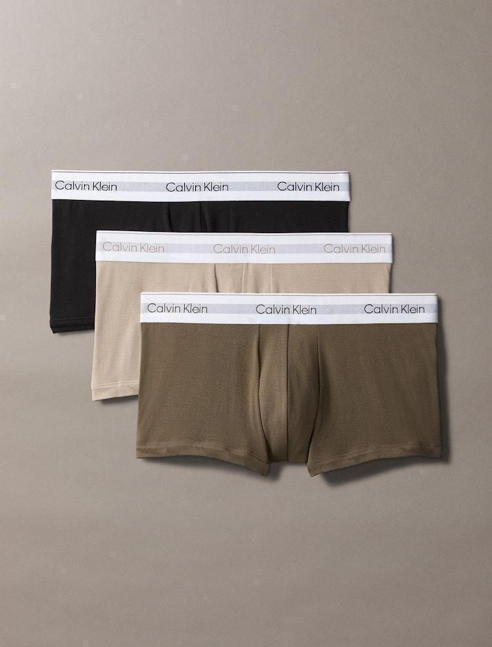 Набір чоловічих трусів боксерів Calvin Klein Modern Air XL 3 шт. Різнокольоровий (2625803693)